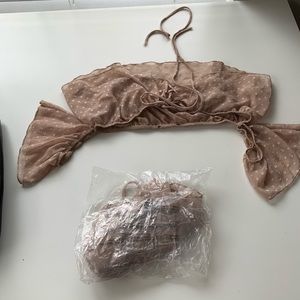 Fashion nova bikini crop top